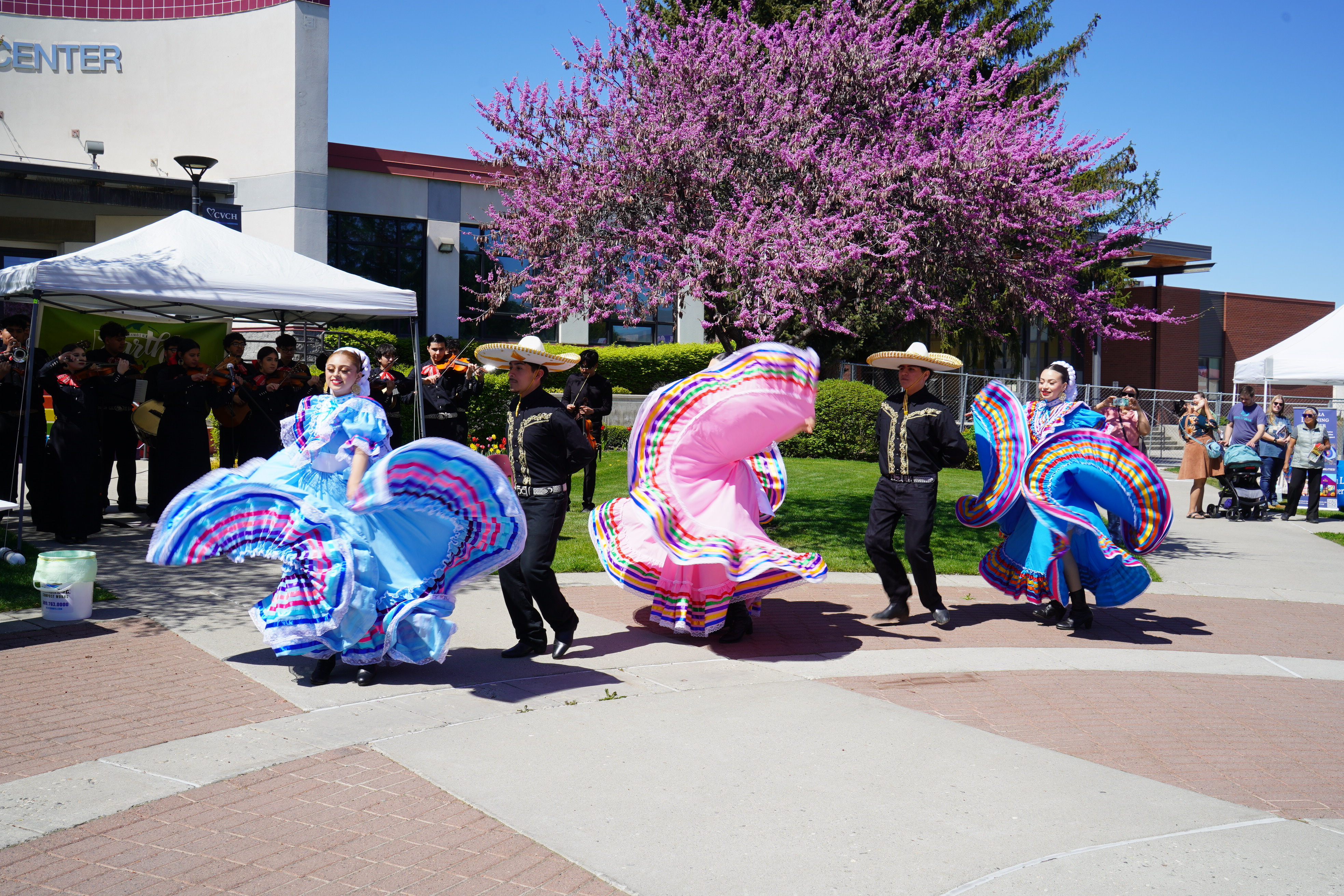 Folklorico dancers at the 2025 Sustainable NCW Earth Day Fair